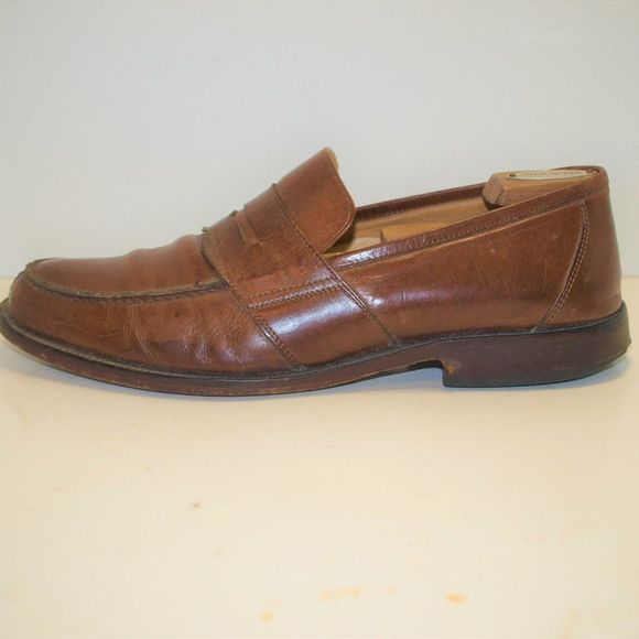 VintageJohnston &‎ Murphy Brown Leather Loafers 9.5 main image 7